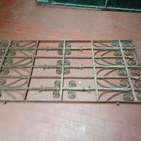 Grata singolo ferro battuto inferriata finestra