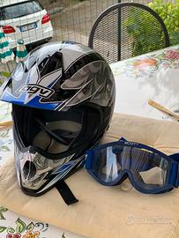 Casco cross agv