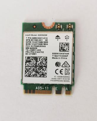 Scheda WiFi Intel AC 8265