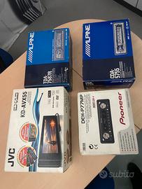 Autoradio vintage Alpine JVC Pioneer Old Scool