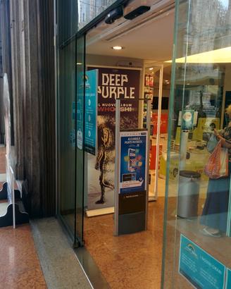 Deep purple whoosh promo posters