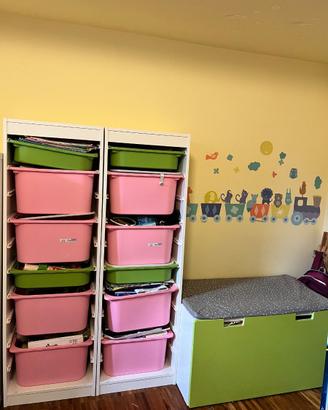 Scrivania + sedia Ikea