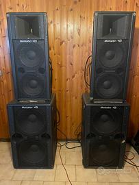 SubWoofer e Satelliti Montarbo