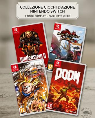 Pacchetto giochi nintendo switch
