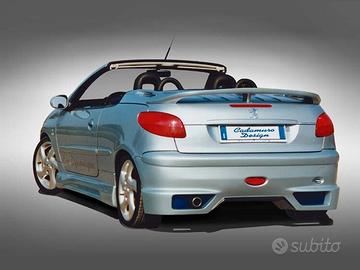 Paraurti tuning posteriore PEUGEOT 206