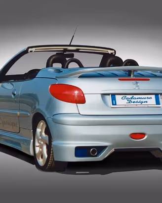 Paraurti tuning posteriore PEUGEOT 206