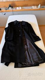 Cappotto blu scuro Lana Loro Piana