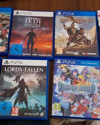 giochi playstation 4 e ps5 prezzo cad