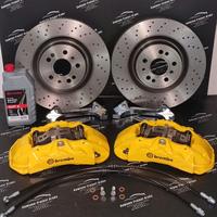 Impianto Frenante Maggiorato 350 Brembo 6 Pompanti