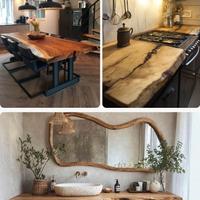 Lastra in legno di noce per arredamento