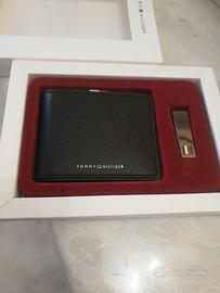 Tommy Hilfiger * Set uomo portafoglio e fermacarte
