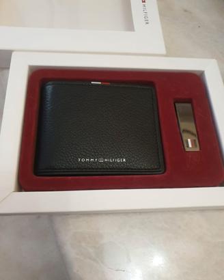 Tommy Hilfiger * Set uomo portafoglio e fermacarte