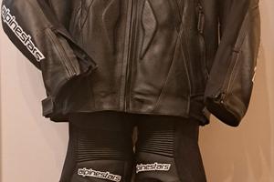 Tuta in pelle moto Alpinestars Orbiter