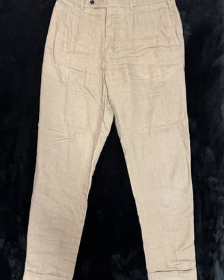 Pantaloni 100% Lino - Uomo