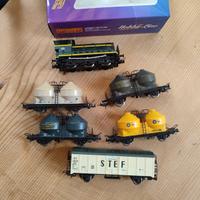 LIMA H0 CONVOGLIO CANTIERE MERCI SNCF