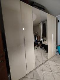 Armadio 6 ante con specchio