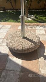 Base per ombrellone in cemento