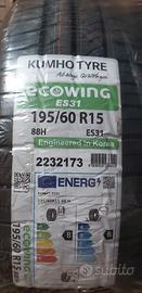 ruote auto khumo nuove imballate 195/60 - R15- 88H