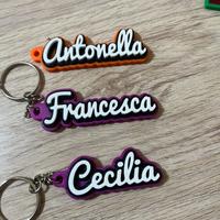 Portachiavi personalizzati con nome