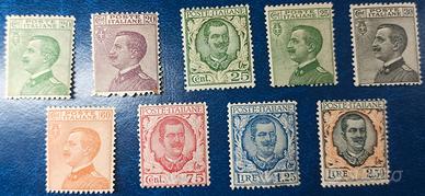 REGNO 1925/1927 Michetti e Floreale