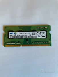 RAM 4GB SAMSUNG DDR3 PC3L 12800 1600MHz