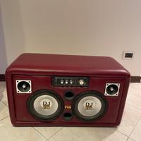 Stereo Divanetto Pelle