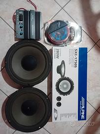 Kit impianto audio auto