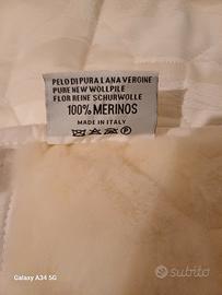 Coperta in lana merinos