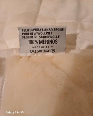 Coperta in lana merinos