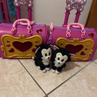 Trasportino Disney con Figaro X Gemelline