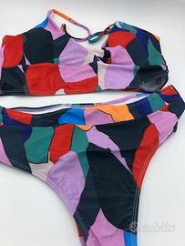 Costume Bichini Colorato vita alta