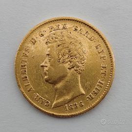 20 lire (Marengo) Carlo Alberto 