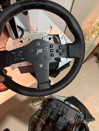 volante fanatec con postazione 