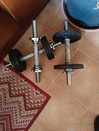 manubri e pesi 
