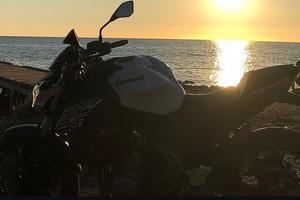 KawasakiZ650INCIDENTATA,motore nuovo nemmeno5000km