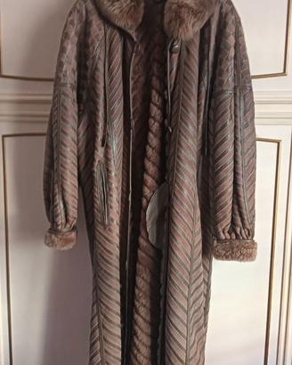 Cappotto Original Shearling spina di pesce