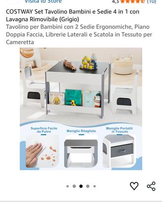 tavolino per bimbi