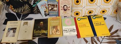 3 lotti di libri, tutti 20€