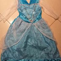 VESTITO PRINCIPESSA CARNEVALE BAMBINA