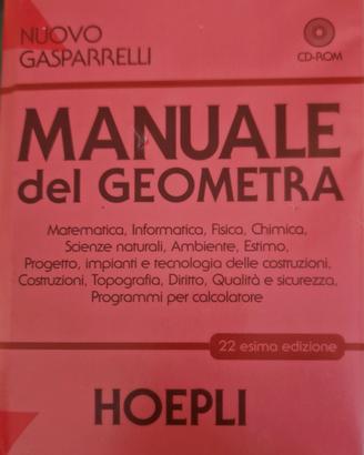 manuale geometra 22 esima edizione senza cd rom
