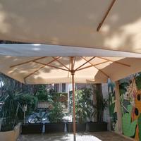 OMBRELLONI  5000x5000mm da esterno con piantana