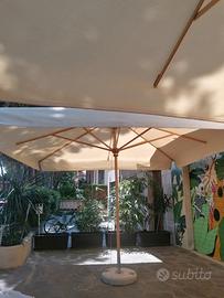 OMBRELLONI  5000x5000mm da esterno con piantana