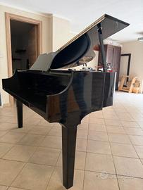 struttura per pianoforte digitale nero lucido 