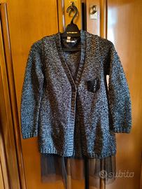 giacca elegante sale e pepe ragazzina 