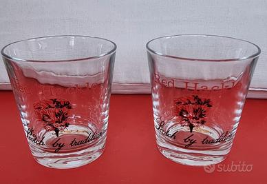 Bicchieri da Whisky Red Hakle Scotch 