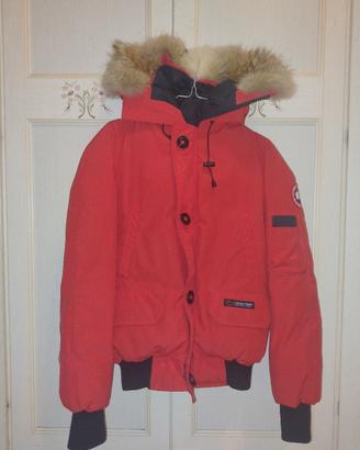 Bomber Canada goose rosso 