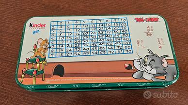 astuccio in metallo kinder 