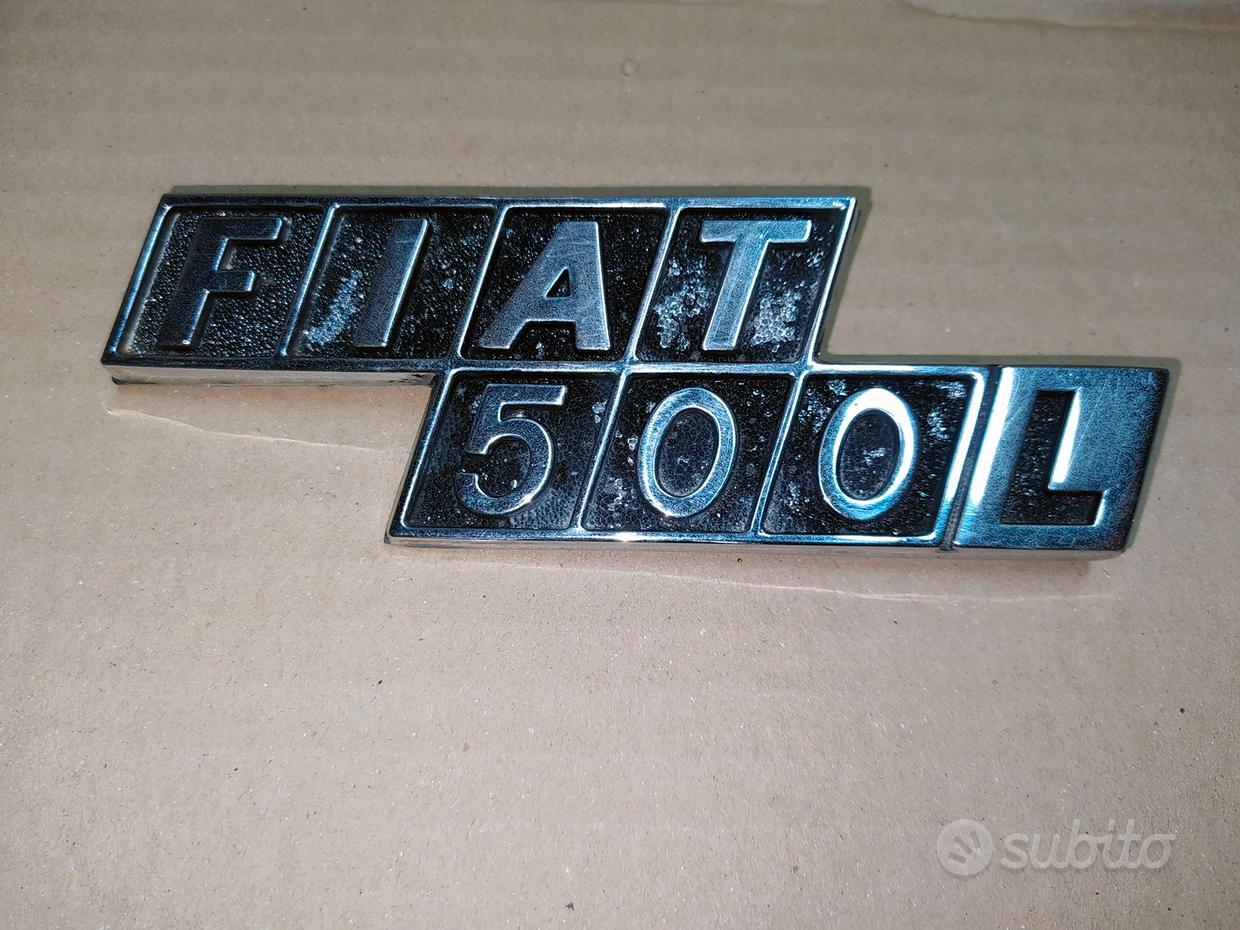 Stemma originale in metallo FIAT 59 x 32 mm 