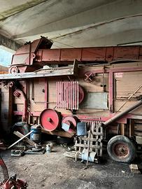 Trebbiatrice d'epoca Wilhelm Fricke