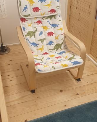 poltroncina e sedia per bambini 
